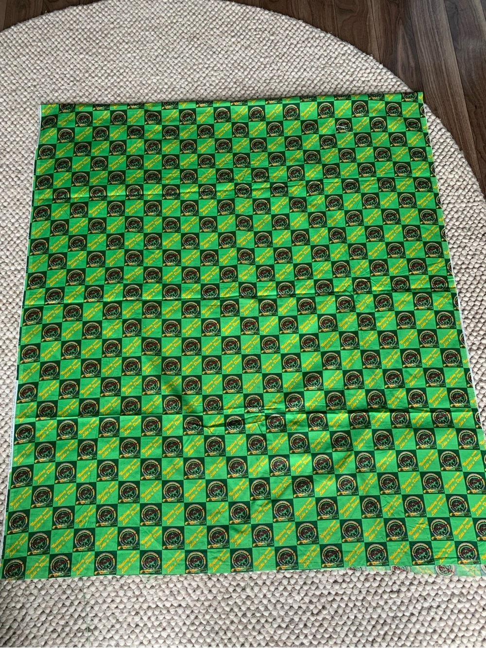 John Deere Licensed Quilting Cotton - large piece
